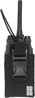 LefRight Adjustable Storage Tools Walkie Talkie Pouch Molle Multi-Functional Tactical Radio Holster Heavy Duty Holder