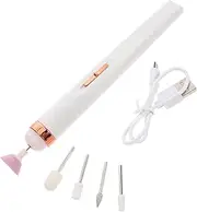 OATIPHO 1 set Electric Nail Drill Machine Portable Multifunctional Nail Grinder for Manicure Includes Drill Bits for Removing Dead Skin Shaping