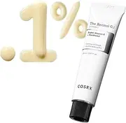 [COSRX] Retinol 0.1 Cream 20ml, Anti-aging Cream with 0.1% Retinoid Treatment for Face, Reduce Wrinkles, Fine Lines, and Signs of Aging, Gentle Skin Care for Day and Night, Not Tested on Animals, No Parabens
