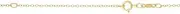 [JewelryWeb] 14k 16 5 Centimeters Yellow Gold 1.2mm Sparkle Cut Cable Chain Ext. At 41 Centimeters Lobster Clasp Necklace Chain-Necklace for Women and Men