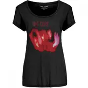 The Cure Womens/Ladies Pornography T-Shirt Black L