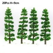 Vibrant and Realistic Model Trees for Diorama and Train Layout Set of 20