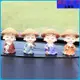 【Taiwan】4Pieces Monks Figurine Craft Ornaments Buddha Lucky