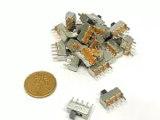 25 Pieces Slide Switch SS-12F44G3 3Pin 2 Position SPDT on/off on off B29