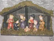 Nativity Scene Baby Jesus Angel Manger Bethlehem NEW!