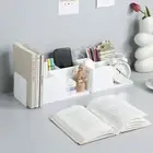 Sundries Storage Container Desktop Rack Multi-compartment Box for Home Office