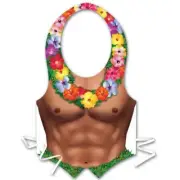 Luau Party Plastic Hula Hunk Vest