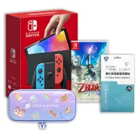 在飛比找蝦皮商城優惠-Nintendo Switch 任天堂 OLED 主機組合 