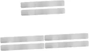 3sets Adhesive Metal Strips for Bulletin Board Photo Wall Hanging Strips Easy Install 2pcs*3