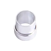 Aeroflow Tube Sleeve -4An To 1/4" Tube Silver -4An Fits Over 1/4"Line
