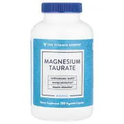 The Vitamin Shoppe, Magnesium Taurate, 180 Vegetable Capsules (62.5 mg per Capsule)