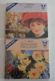 2 New 3 CD Box Set Concerto Royale Oratorios Bach 206200-360 & Handel 206227-360