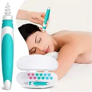 Spiral Ear Wax Remover Tool Kit Ear Care Earpick Wax Cleaner with 16 Replacement Heads and Storage Box