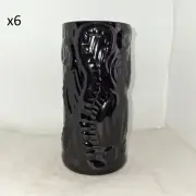Lot Set of 6 The KRAKEN Black Spiced Rum Plastic Tiki Cups Octopus Mug NEW skuR