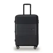 Tosca Orion Travel Suitcase Luggage Hard Case Carry Bag Medium 65x45cm Black