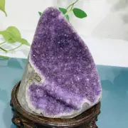 1272g Natural Amethyst Geode Mineral Specimen Crystal Quartz Energy Decoration