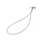 24 inch Stainless Steel Tether for GoPro HERO 13/12/11/10/9/8/7/6/5/4/3/MAX