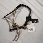Hybrid Halter Foal Slip Mohogany/Copper Foal Halter NWT
