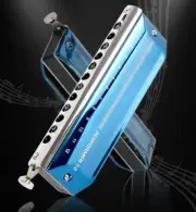 EASTTOP 12 Hole 48Tones Chromatic Harmonica Key Of C Mouth Organ Harmonica Gift