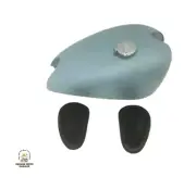 FIT FOR NORTON 16H RAW PAINTED FUEL TANK WITH KNEE PADS / CAP / TAP
