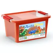 THE LITTLE ARCHITECT Archi Dinos 750pc Educational Easy Join Building Blocks Set