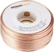 16-Gauge Speaker Wire Cable, 100 Feet, Bronze