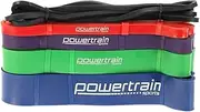 Powertrain Sports Heavy Duty Gym Exercise Power Resistance Bands 5 Pieces Set