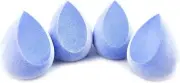 4 Pcs Velvet Makeup Sponge, Blender Set for Foundations, Powders and Creams