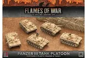 Flames of War: Afrika Korps Panzer III Tank Platoon