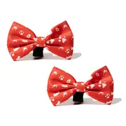 2x AFL Sydney Swans Bowtie Dog Puppy/Necktie Ribbon Collar Neck Accessory OS