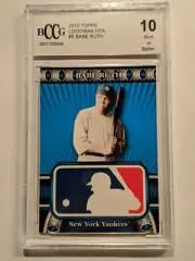 2010 Topps Logoman HTA #5 Babe Ruth