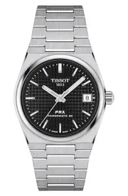 Tissot PRX Powermatic 80 Bracelet Watch, 35mm in Grey at Nordstrom One Size