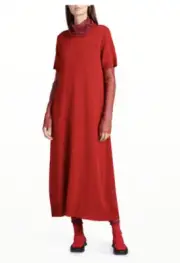 The Row Geno Dress Red NWT $1950 Sz S Pristine