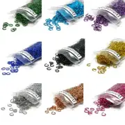 Wholesale 1,000 Aluminum 6mm Round 20 Gauge Jumprings for Jewelry Chain Mail +