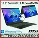 MSI 微星 Summit E13 AI Evo A1MTG-018TW 13.3吋 商務 AI 筆電 Ultra 7 155H/32G/1T SSD/Win11Pro/可觸控