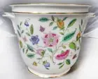 HADDON HALL B1451 by Minton Cache Pot 4.75" tall NEW NEVER USED made in England