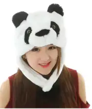 Panda Bear With Moving Ears Costume Accessory Winter Hat Bookweek