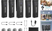 by-W4 Wireless Lavalier Microphones for Cameras Camcorder DSLR Computer, 7H