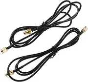 Homoyoyo 2pcs SMA Male to Female Extension Cable Rg174 Antenna Signal Booster for Router