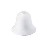 Acid Bell Glass Shade in White Superlux Lighting - Q935