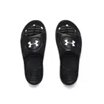 【UNDER ARMOUR】UA LOCKER IV 拖鞋 基本LOGO 黑 男鞋 -3023758-001