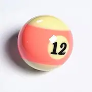 1Pcs Mini Resin Billiards, Resin Billiard Ball, Mini Billiard Ball, Kids Toys for Game Rooms Recreation Games Billiard Supplies 52.5mm,12