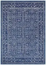 Evoke Artist Navy Transitional Rug