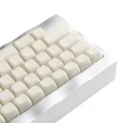 White Jade Keycaps 160 Keys Double Shot PBT Keycaps RSA Profile Translucent S...
