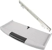 Gadpiparty Desk Keyboard Tray Sliding Drawer Ergonomic Keyboard Holder for Comfortable Work