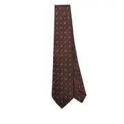 [Barba] Barba Silk Tie ONE SIZE BROWN
