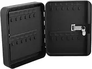 COHEALI 1 Set Slots Key Management Box Wall Mounted Key Security Cabinet with Code Lock for Home Office and