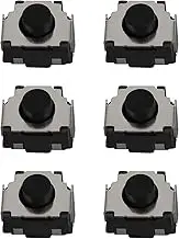 6PCS L R Button Micro Switches Left Right Tactile Bumper Button Press Microswitches Compatible with Switch 2DS 3DS XL Joystick Controller Replacement Parts