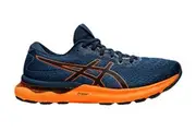 ASICS Men's Gel-Nimbus 24 Running Shoes (French Blue/Shocking Orange)