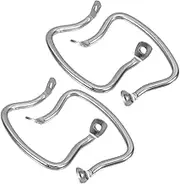 4pcs Removable Stainless Steel Pot Handles Scald Dual Ear Design for Safe Handling Effortless Installation Compatible with Pressure Cookers Woks and Pans